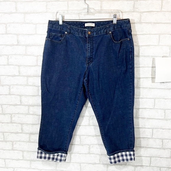 Coldwater Creek Denim Capris Size 6 
